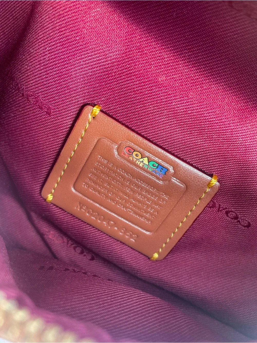 Coach pride crossbody